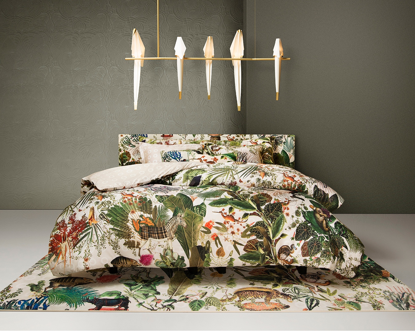 Nature-inspired bedroom set